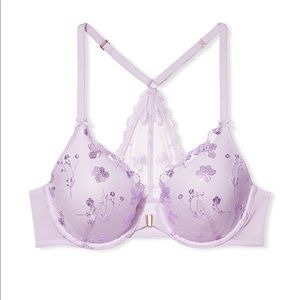 Victoria’s Secret BODY BY VICTORIA Full Coverage Shimmer Floral Racerback Bra